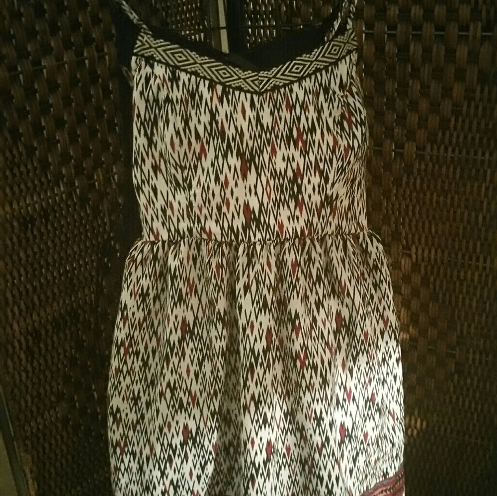 Aztec Print dress sz med